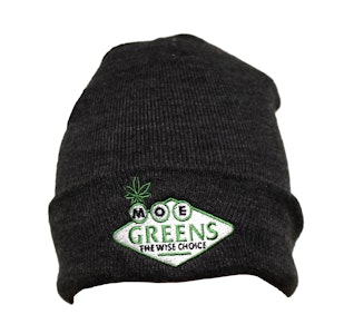 Moe greens - MOE GREENS BEANIE [BLACK OR GREY]